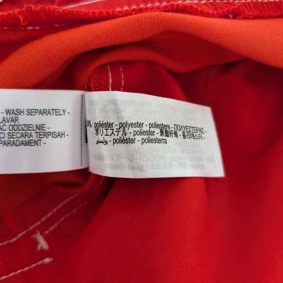 BNWT Zara Red Swim Shorts - Picture 5 of 6